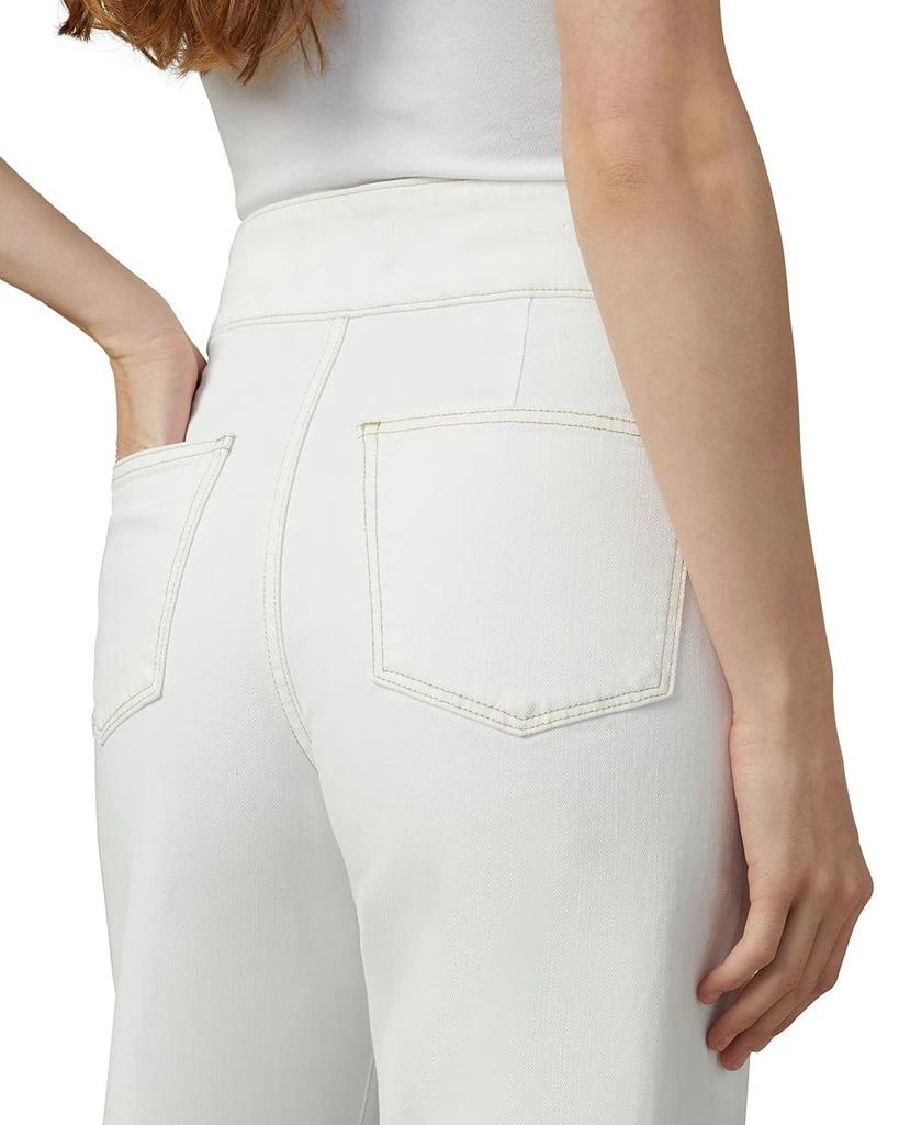 Joe's Jeans The Ellia High Rise Wide Leg Ankle Jeans in Milk 4
