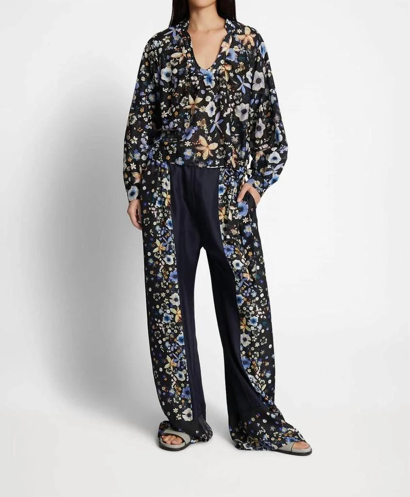 MUNTHE Munthe - Fabert Floral Silk Pants 1