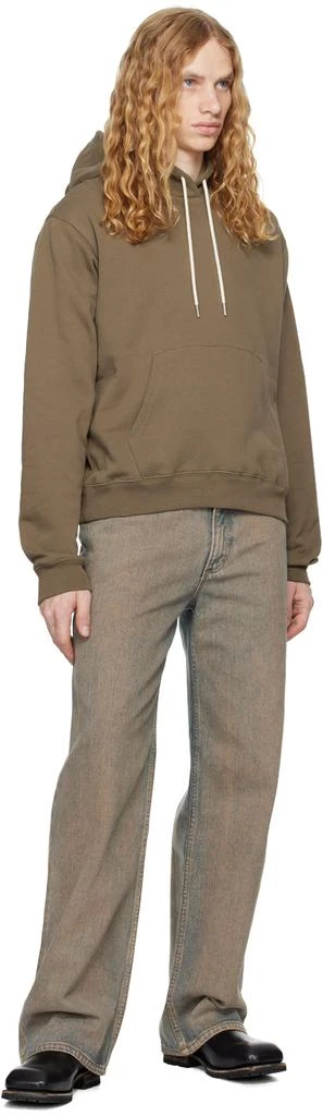 John Elliott Brown Beach Hoodie 4