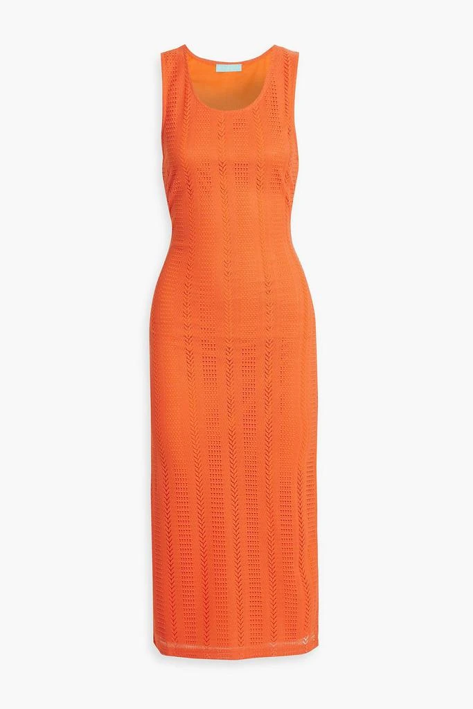 knee length dresses for ladies Hailey Midi Slip Dress - Orange main image 1
