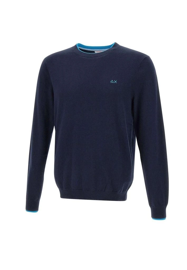 SUN 68 Sun 68 Logo Embroidered Crewneck Jumper 1