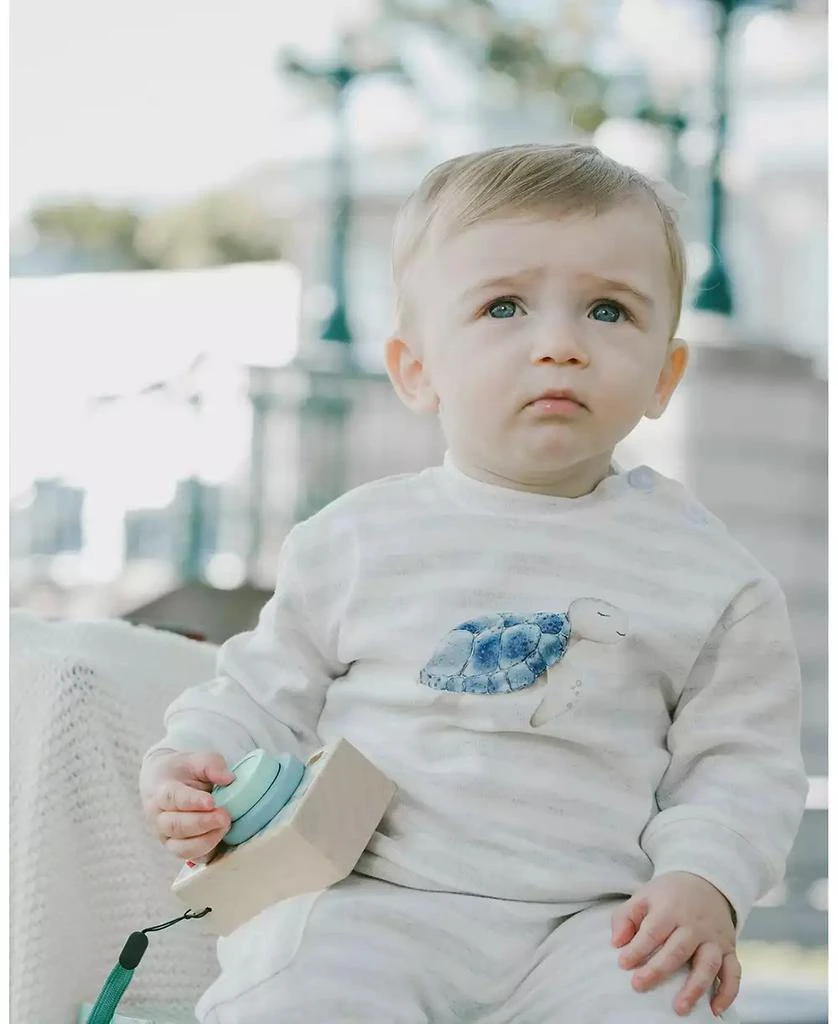 Deux par Deux Baby Boys Soft Jersey Sweater and Pants Set 2