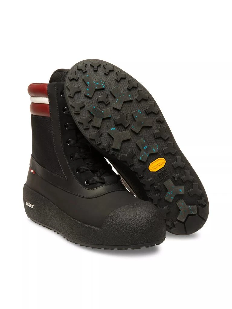 Bally Croker 6239721 Men
s Black Calf Leather Shirling-Lined Boots 2