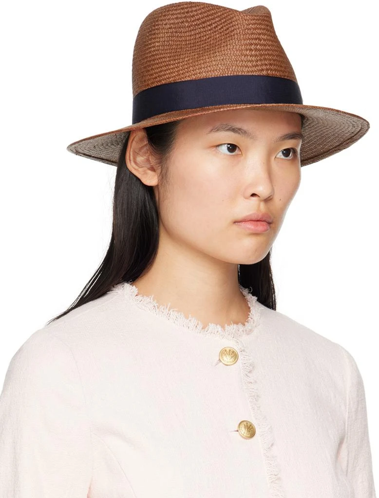 Shop Brown Lightweight Fedora on Sale at BeyondStyle – Get  display picture 2