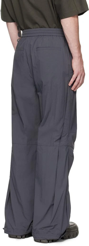 Juun.J Gray Tuck Trousers 3