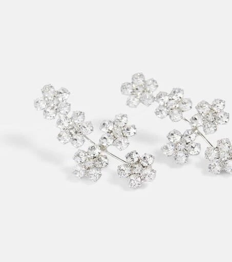 Jennifer Behr Juliette crystal-embellished earrings 4