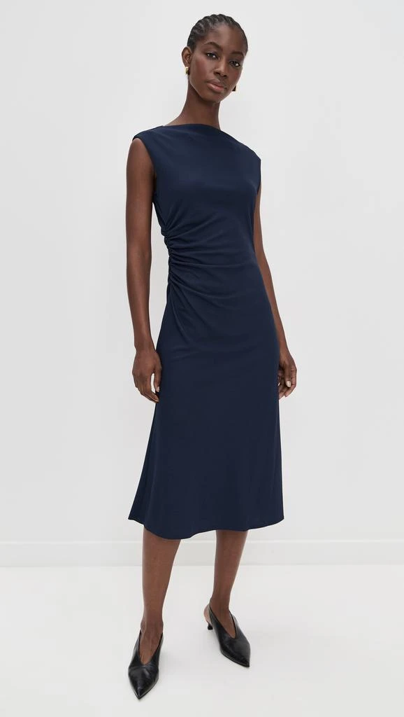 Theory Boat Neck Drape Dress 1