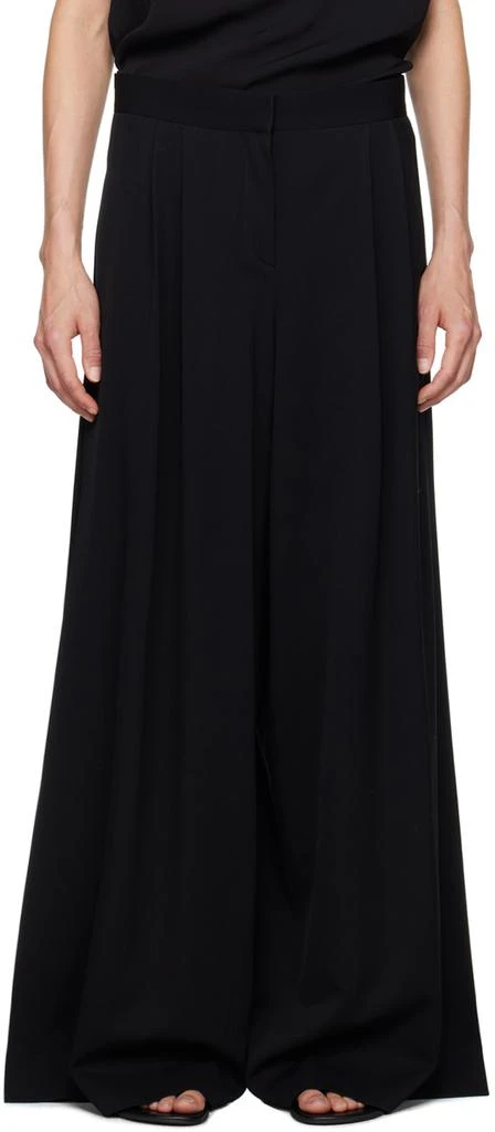 The Row Black Paras Trousers 1