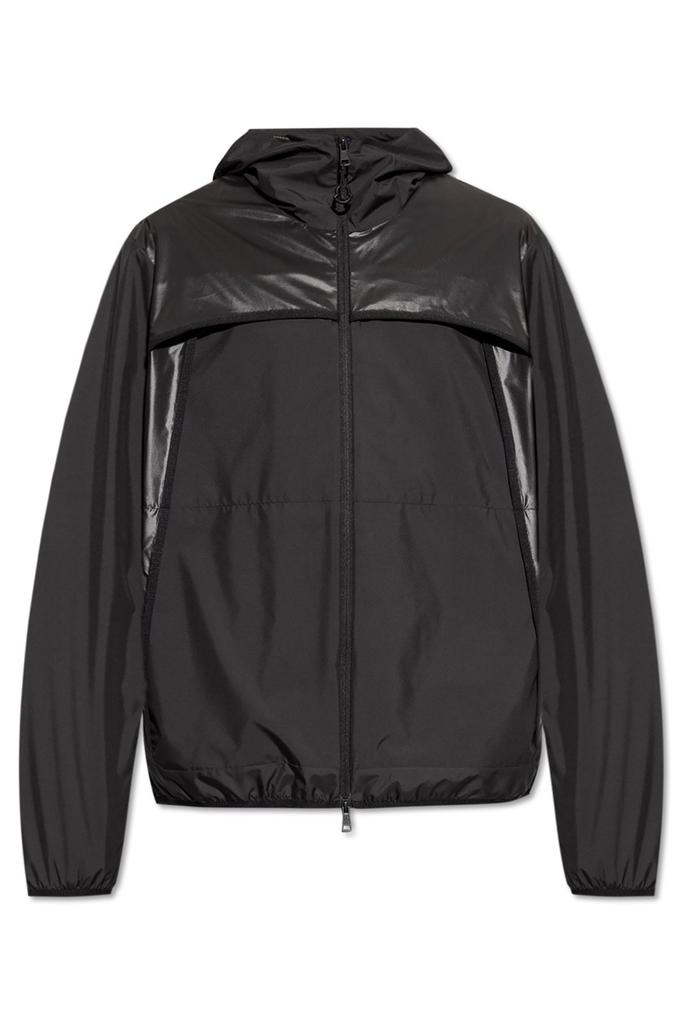 Moncler Moncler Logo Patch Zip-Up Hooded Jacket - Jackets
