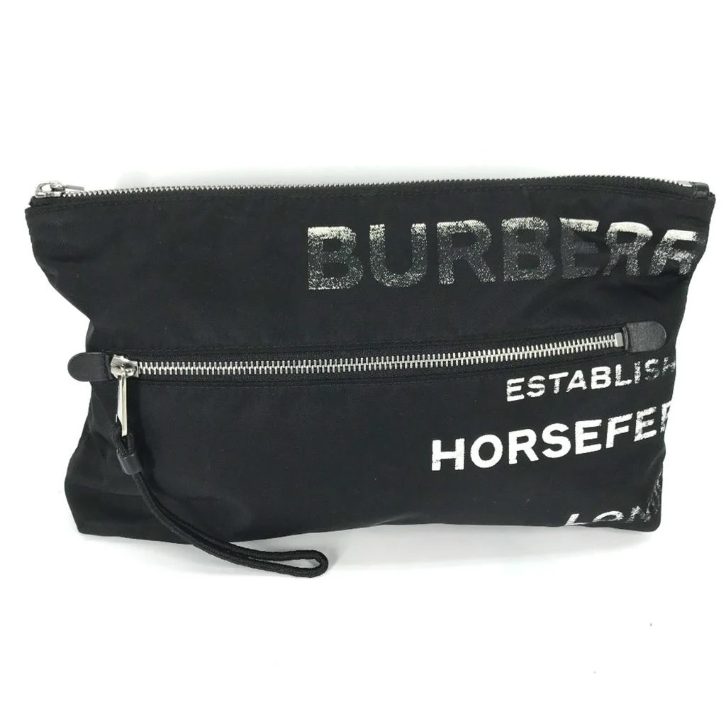 Burberry Cloth Clutch Bag (Pre-Owned)
