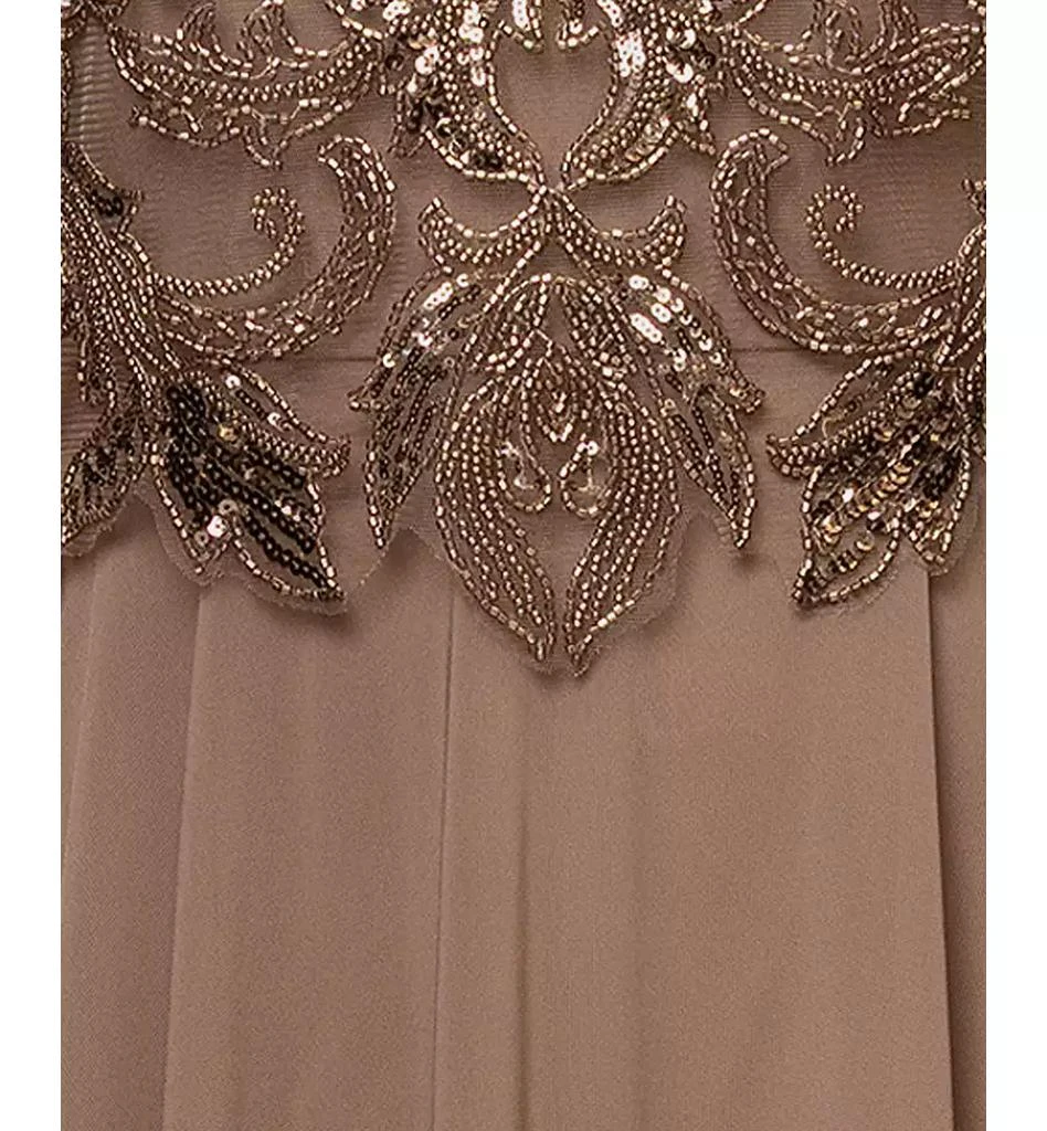 XSCAPE Plus Size Bead Detail A-line Maxi Dress - Dresses & Skirts - Free  Shipping - BeyondStyle