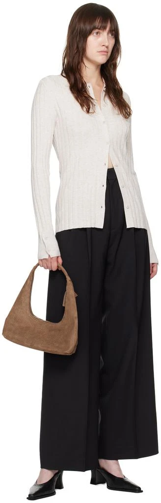 Marge Sherwood Brown Integrated Strap Shoulder Bag 4