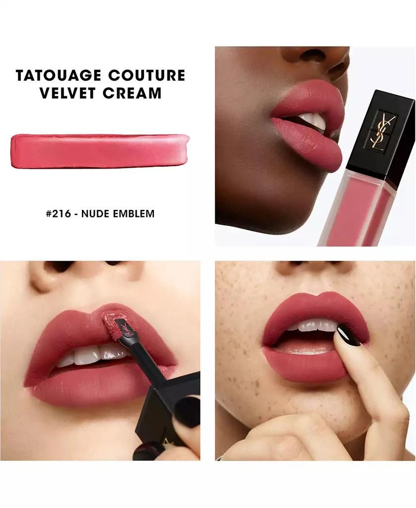 Yves Saint Laurent Tatouage Couture Velvet Cream Liquid Lipstick 2