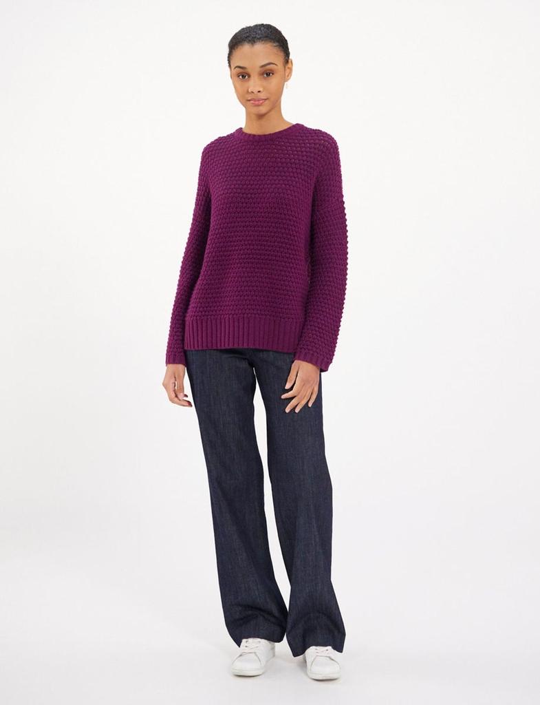 INES DE LA FRESSANGE Purple Silvia sweater