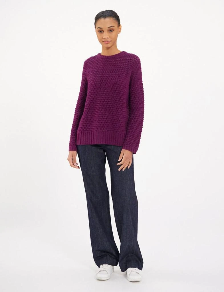 INES DE LA FRESSANGE PARIS Purple Silvia sweater 2