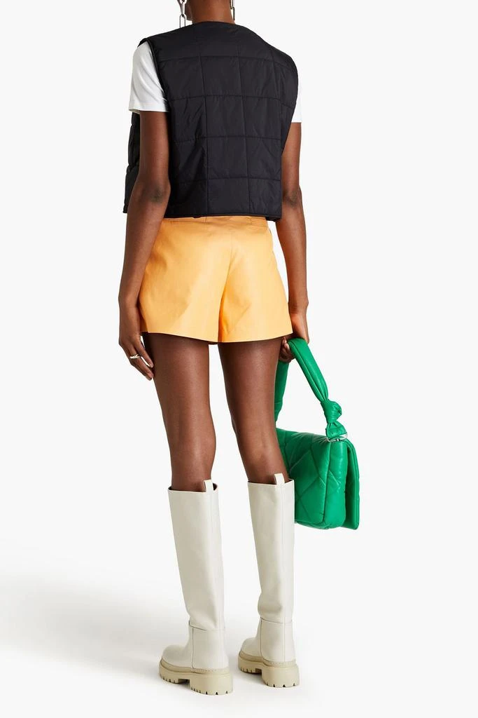 STAND STUDIO Kirsty faux leather shorts 3