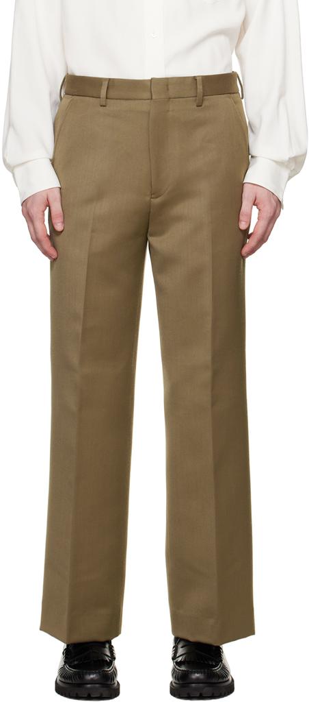 GANT 240 MULBERRY STREET Brown Four-Pocket Trousers