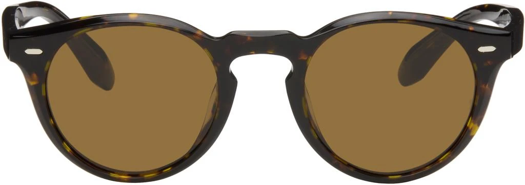 Oliver Peoples Brown N.07 Sunglasses 1