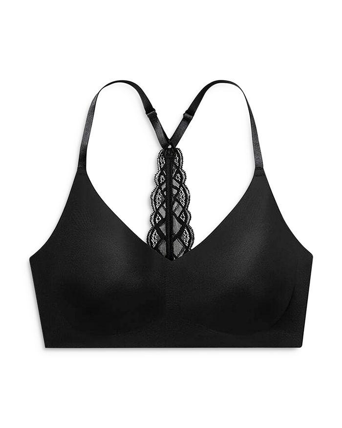 TRUE & CO. True Body Triangle Lace Racerback Bra