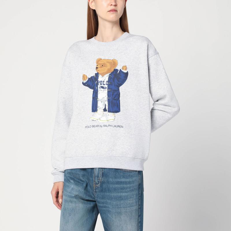 Ralph Lauren Light grey Polo Bear sweatshirt