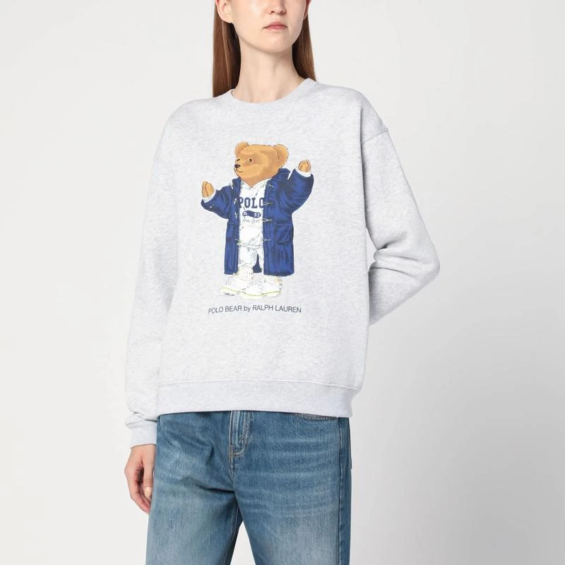 Ralph Lauren Light grey Polo Bear sweatshirt 1