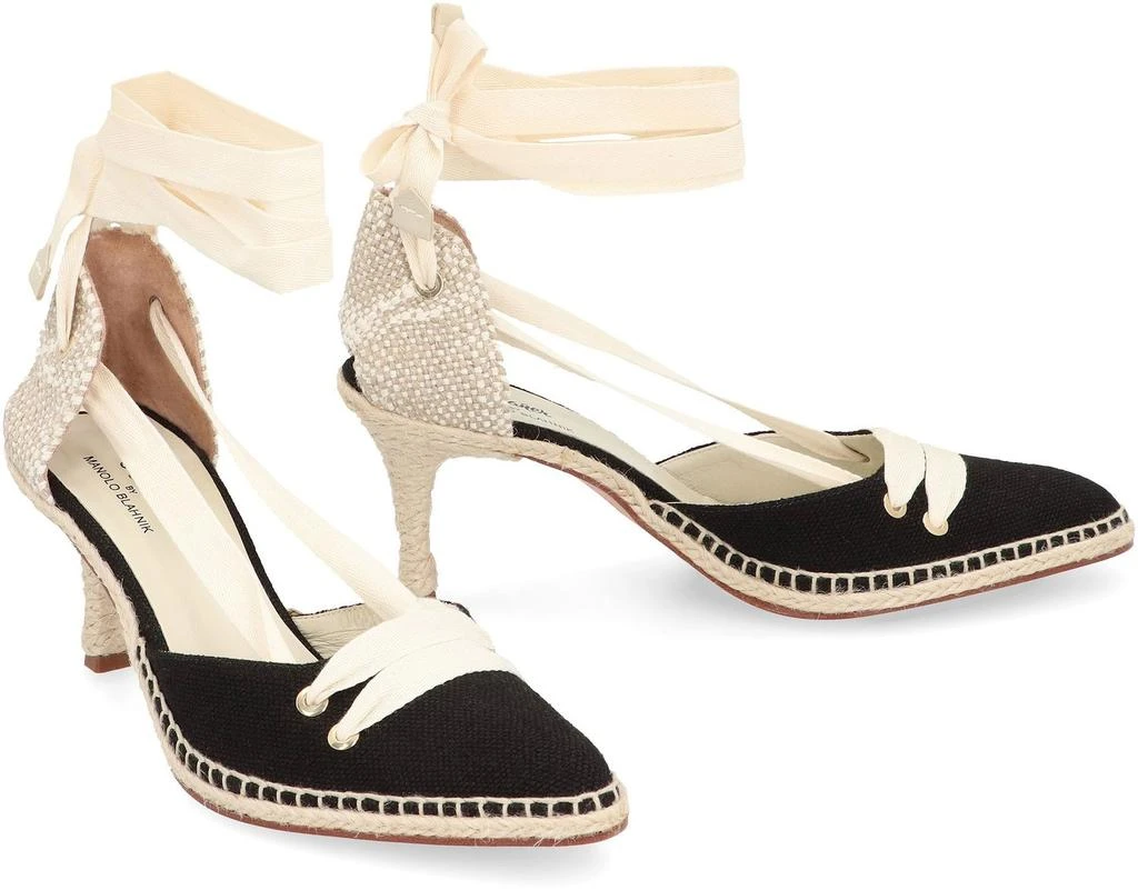 CASTAÑER CASTANER X MANOLO BLAHNIK - CASTA CANVAS HEEL ESPADRILLES 3
