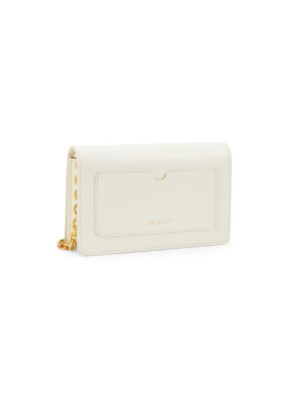 Off-White Jitney Leather Shoulder Bag 4