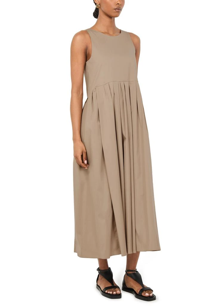 knee length dresses for ladies Moira Zip Front Midi Dress in ivory
