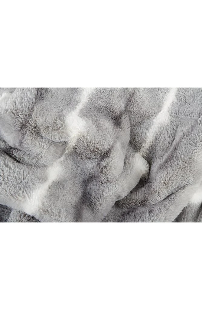 LUXE Dayton Multi Faux Fur Throw - 50" x 60" 3