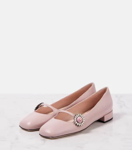 Valentino Preshoes leather Mary Jane flats 4