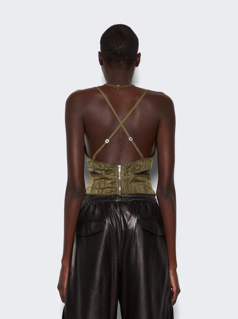 Dion Lee Camo Lace Corset 5