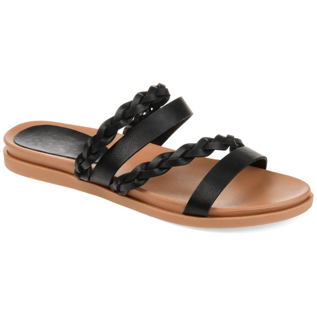 Journee Collection Collection Women's Wide Width Colette Sandal 1
