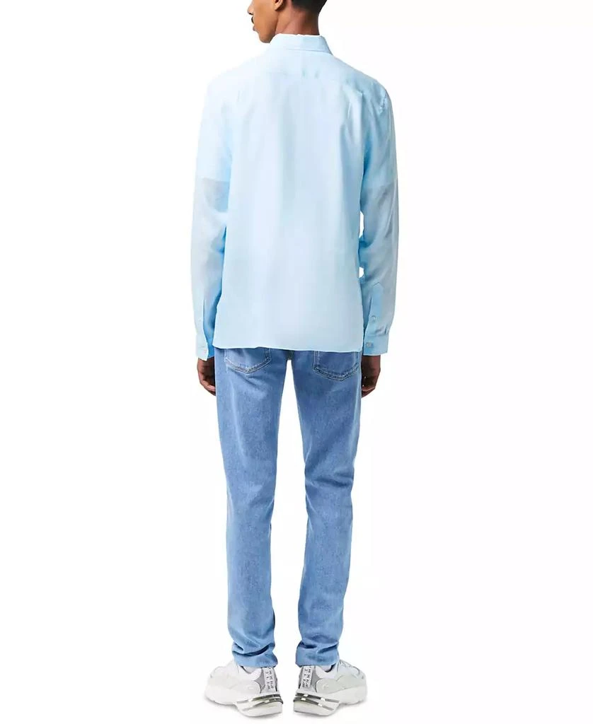 Lacoste Men's Regular-Fit Linen Shirt 2