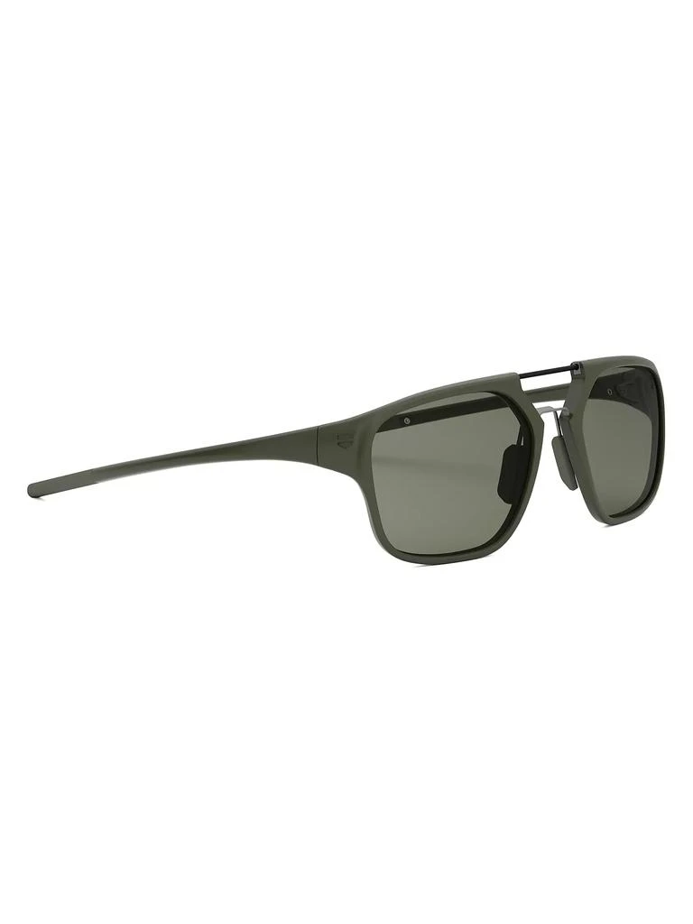 TAG Heuer Line 56MM Square Sunglasses 8