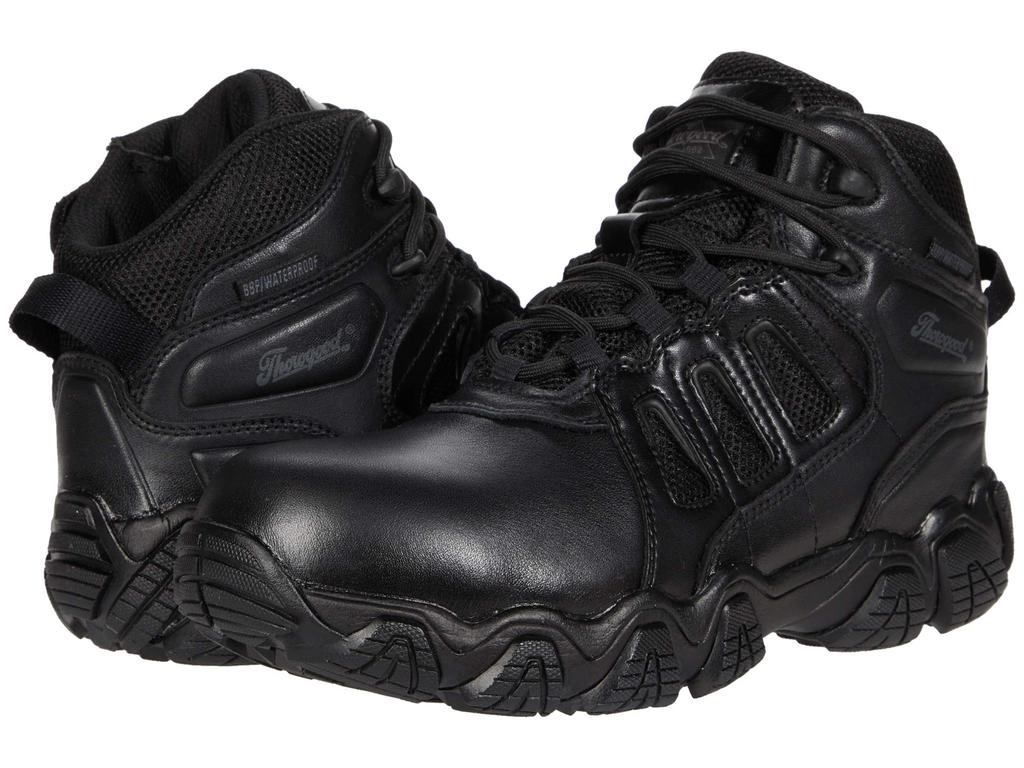 Thorogood Crosstrex Side Zip Mid Waterproof Comp Toe Polished