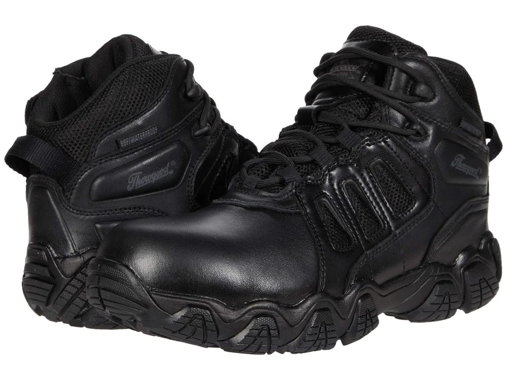 Thorogood Crosstrex Side Zip Mid Waterproof Comp Toe Polished 1