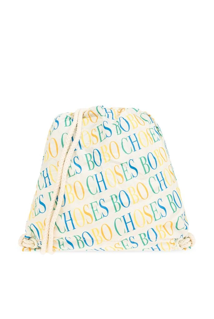 BOBO CHOSES Monogrammed backpack 1