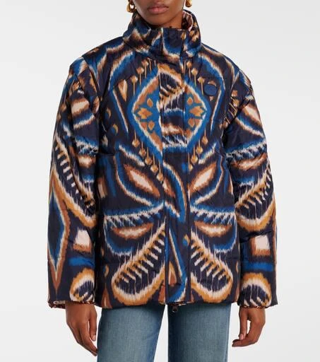 Farm Rio Reversible printed puffer jacket 6
