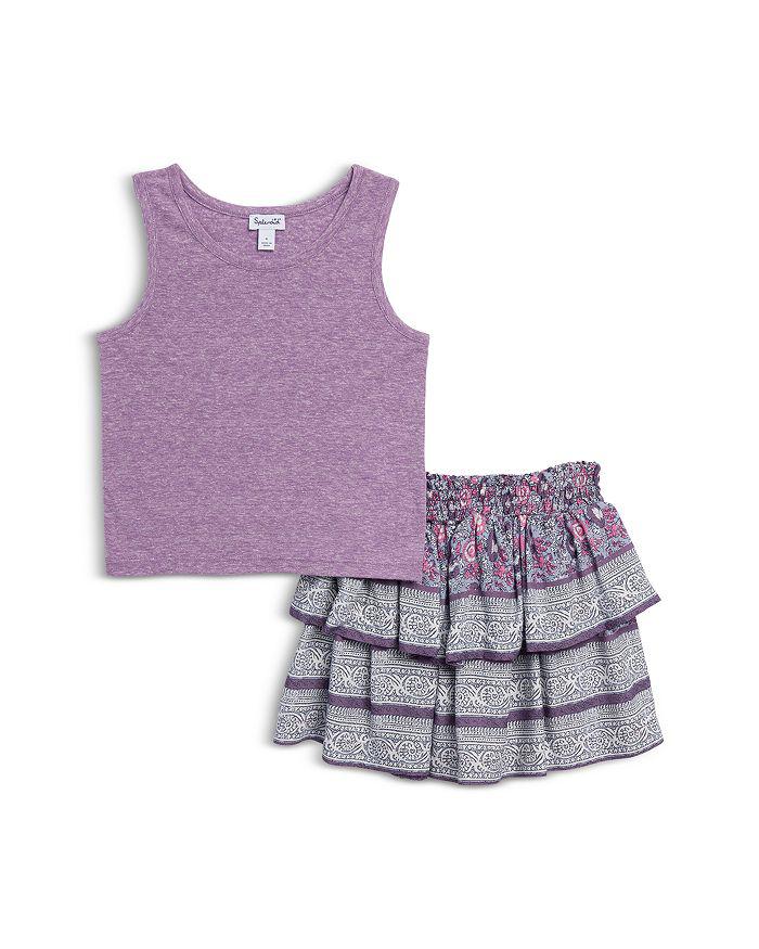 Splendid Girls' Festival Tank Top & Skirt Set - Little Kid