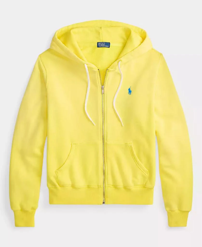 Ralph Lauren Women's Lightweight Fleece Full-Zip Hoodie Sweatshirt 5