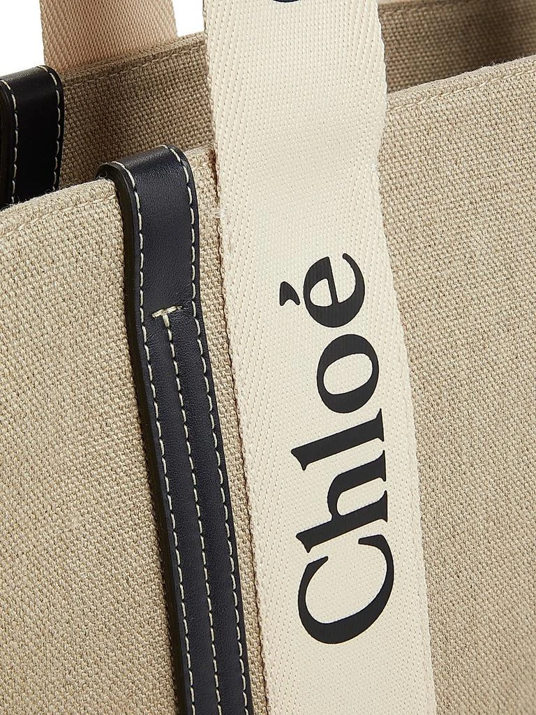 Chloé Woody Medium Logo Tote 5