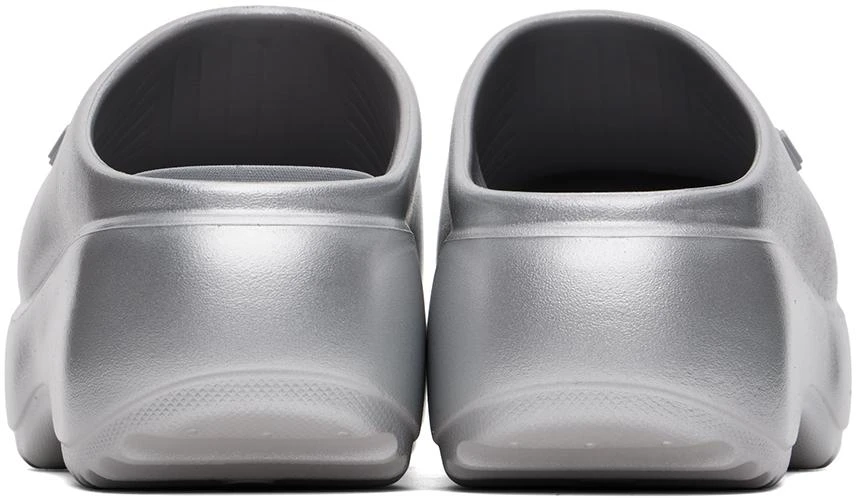 Melissa Silver Free Clog Platform Loafers 2
