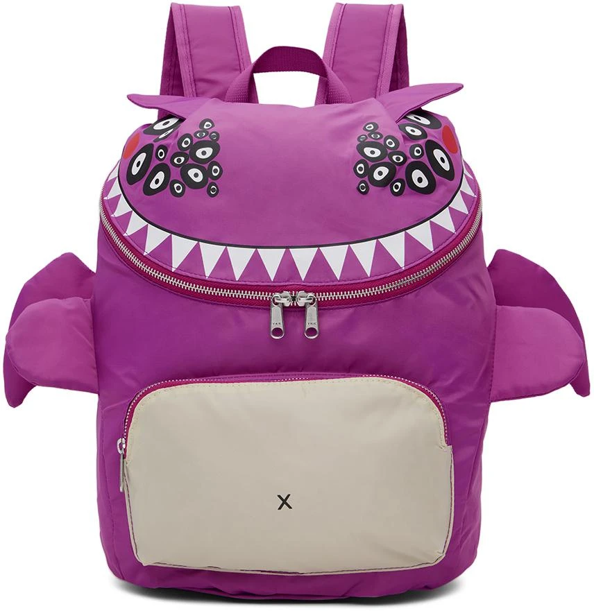 Charles Jeffrey Loverboy SSENSE Exclusive Kids Purple Beithir Backpack