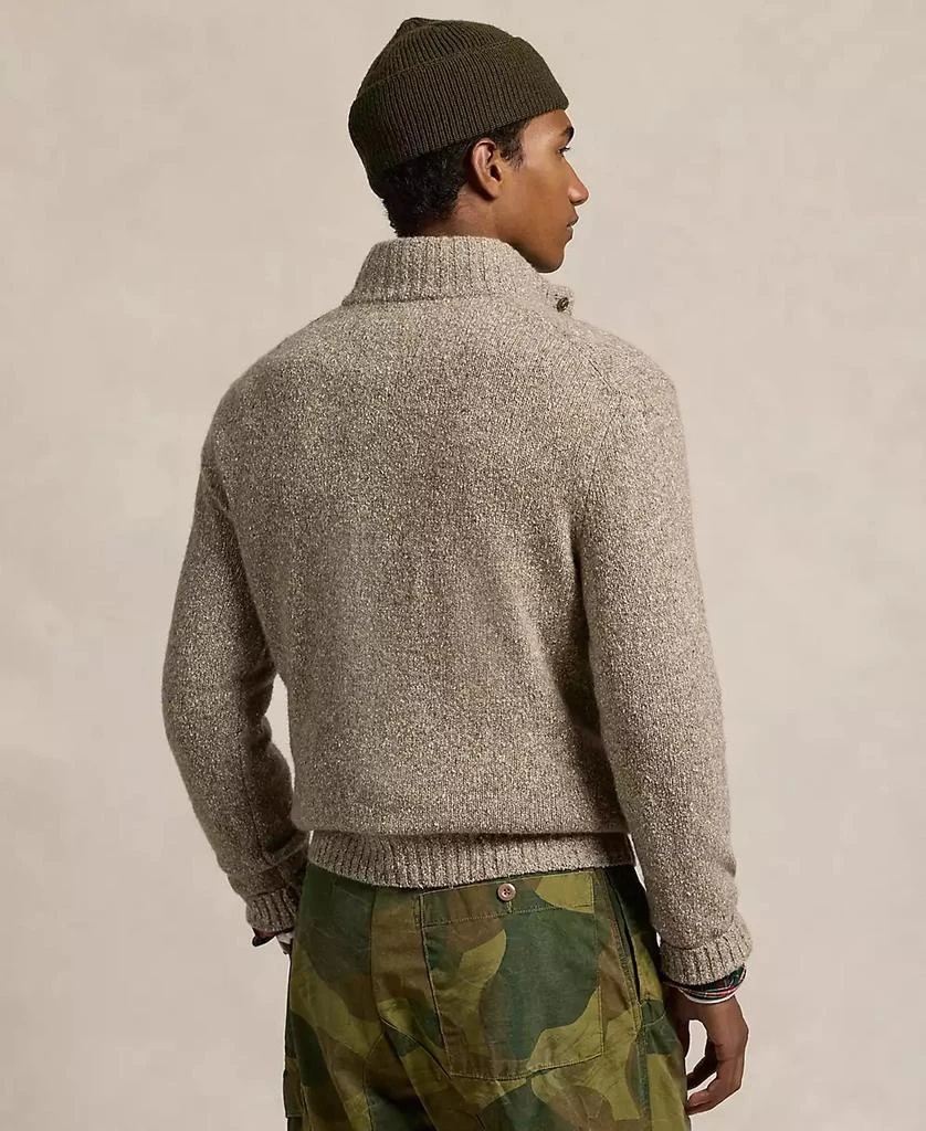 Ralph Lauren Men's Speckled Wool-Blend Mockneck Sweater 2