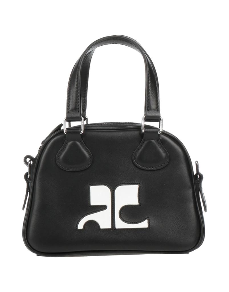 ショルダーバッグ・ポシェット Courreges Cloud Chained Handbag In Black Leather Courrèges Cloud Chained Bag | italist