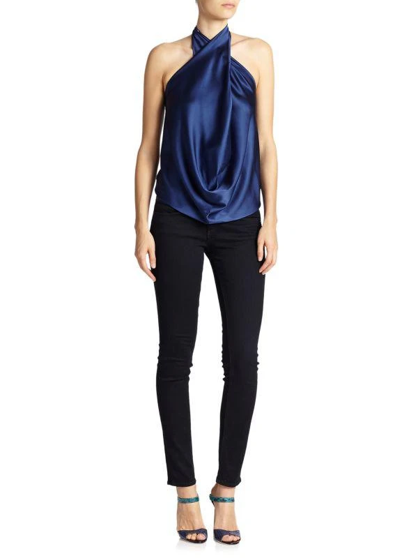 Ramy Brook Harriet Silk Halter Top 8