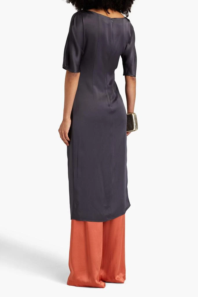 LAPOINTE Twisted satin tunic 3
