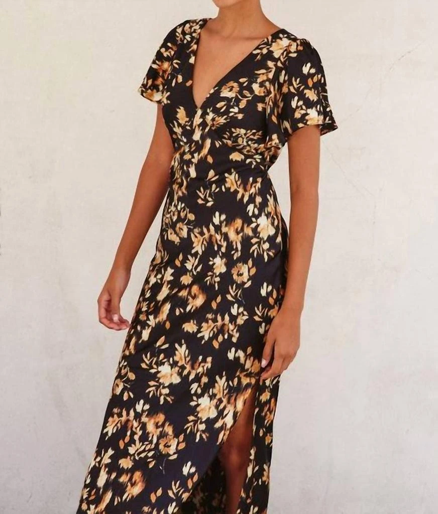 Dress Forum Dress Forum - Flutter Sleeve Maxi Dress 2