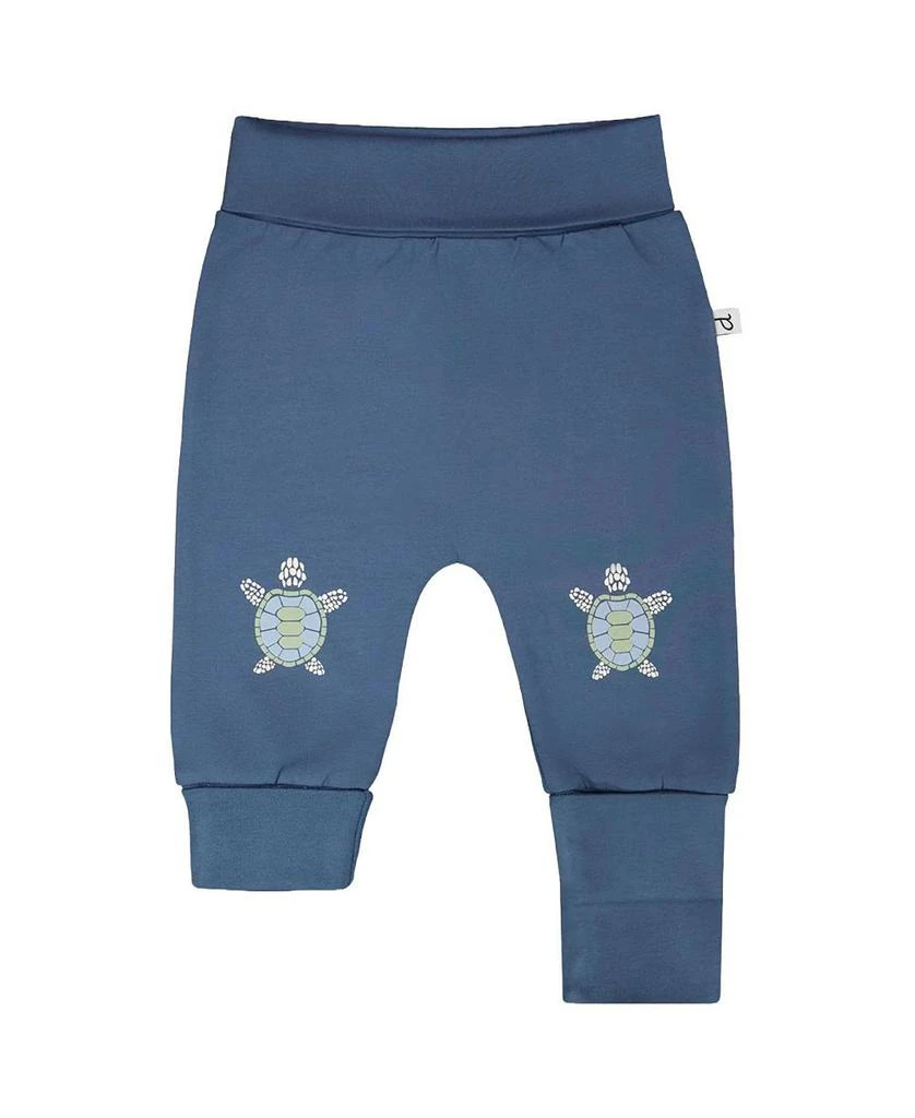 Deux par Deux Boys
 2 Pack Organic Cotton Jersey Evolutive Tutle Print Pants - Baby 3
