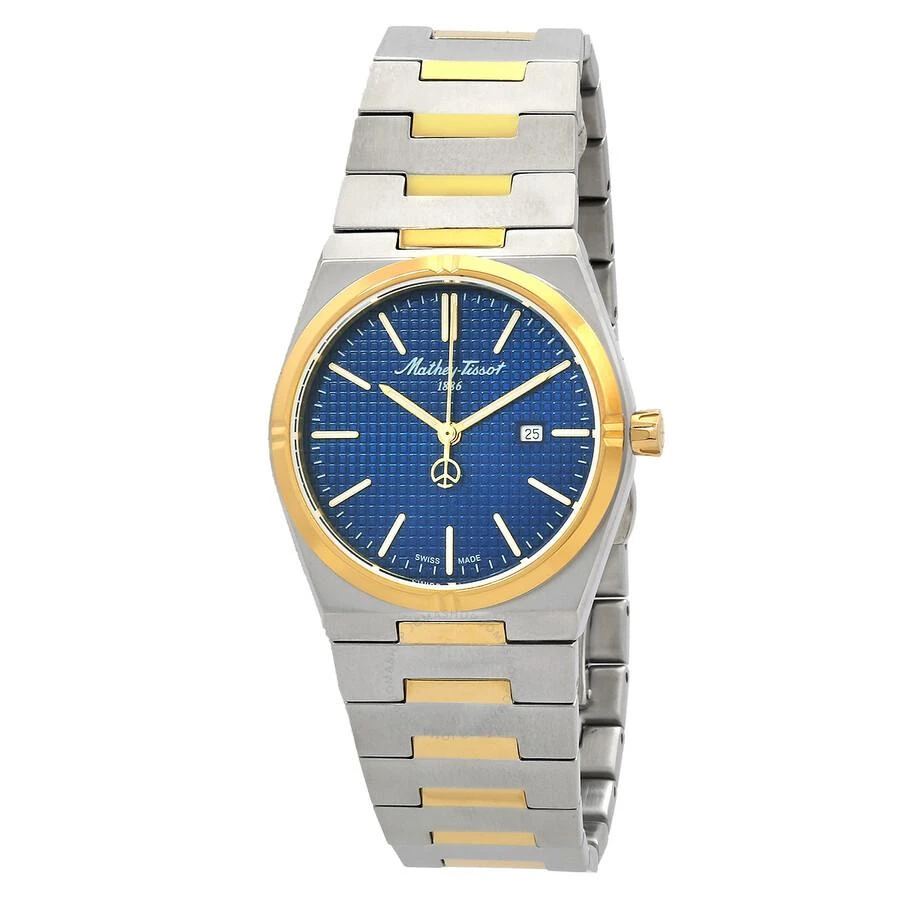 Mathey-Tissot Quartz Blue Dial Ladies Watch D117BBU 1